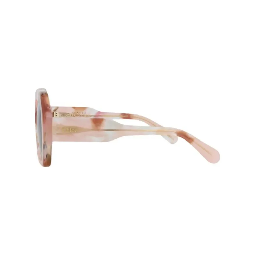 Chloé Square-Frame Recycled Acetate Sunglasses Pink Womens